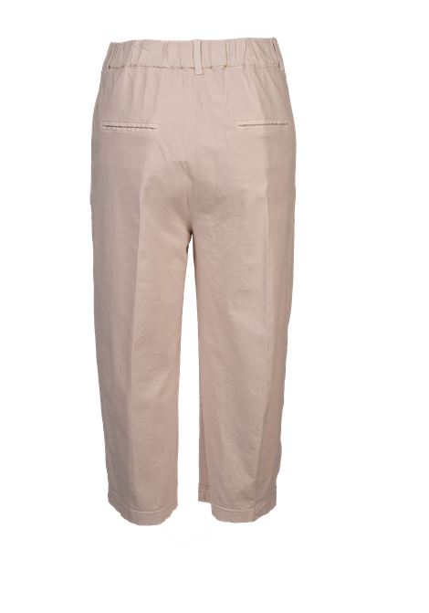 Pantalone a gamba larga in colorazione chiara ALESSIA SANTI | Pantaloni | 25039S2204
